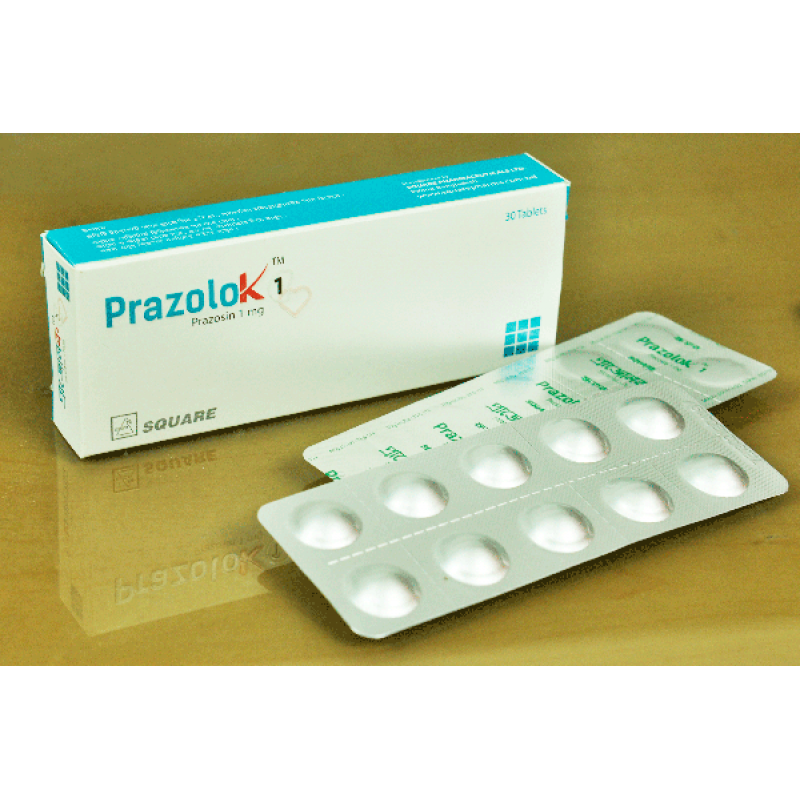 Prazosin tablet 1mg (每粒)